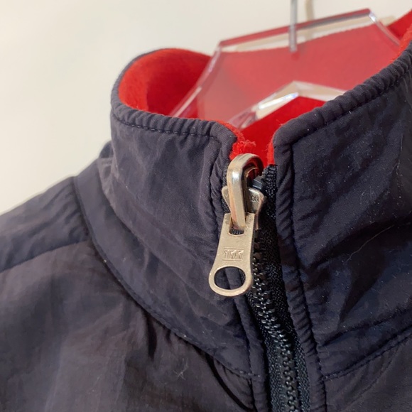 SOLD North Face Mens Full Zip Fleece Coat red - Picture 3 of 14